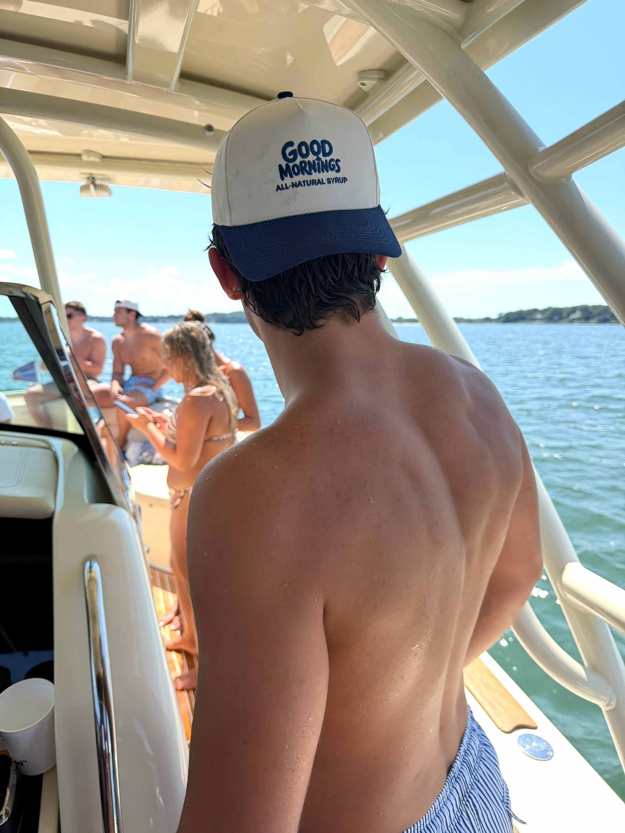 Good Mornings Embroidered Hat